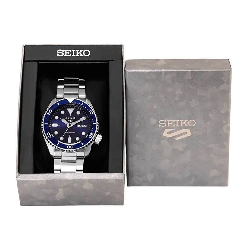 Seiko Prospex Solar Scuba Diver's Blue Dial Men’s Watch- SNE585P1